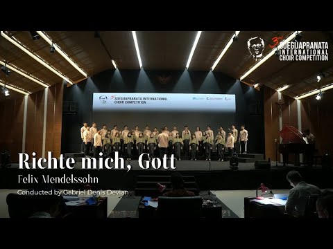 Richte mich, Gott (Felix Mendelssohn) - ITS Student Choir | SICC 2024