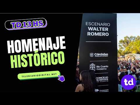 Río Cuarto cerró el verano con un homenaje histórico a Walter Romero 🎶🔥