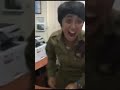 Military Girl Laughing Original Video