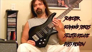Video thumbnail for Schecter Stiletto Deluxe Bass Review by stevekonbass