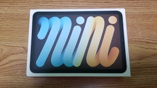 iPad mini 6th Gen. Unboxing (Wi Fi + Cellular 256GB Starlight)
