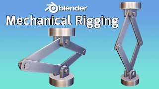 Mechanical Rigging And Animation | Blender 4.4 Tutorial