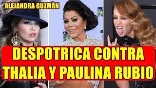 ALEJANDRA GUZMAN asegura que ELLA y GLORIA TREVI son las UNICAS REINAS del POP