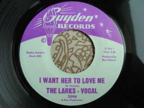 The Larks "I Want Her To Love Me"