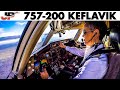 Piloting The Boeing 757 200 Into Iceland