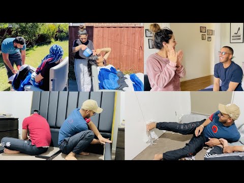 BED DI KHUSHI CH GIDHA | JASHAN'S ROOM TRANSFORMATION | SPA AT HOME | INDER & KIRAT