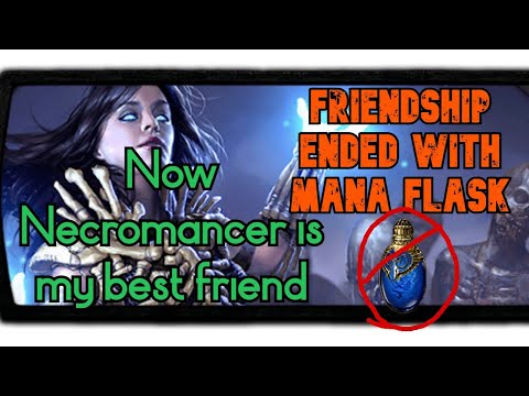 (3.12) Archmage/Agnostic WITH NO MANA FLASK Build Guide (2-3 Million DPS) w/ POB