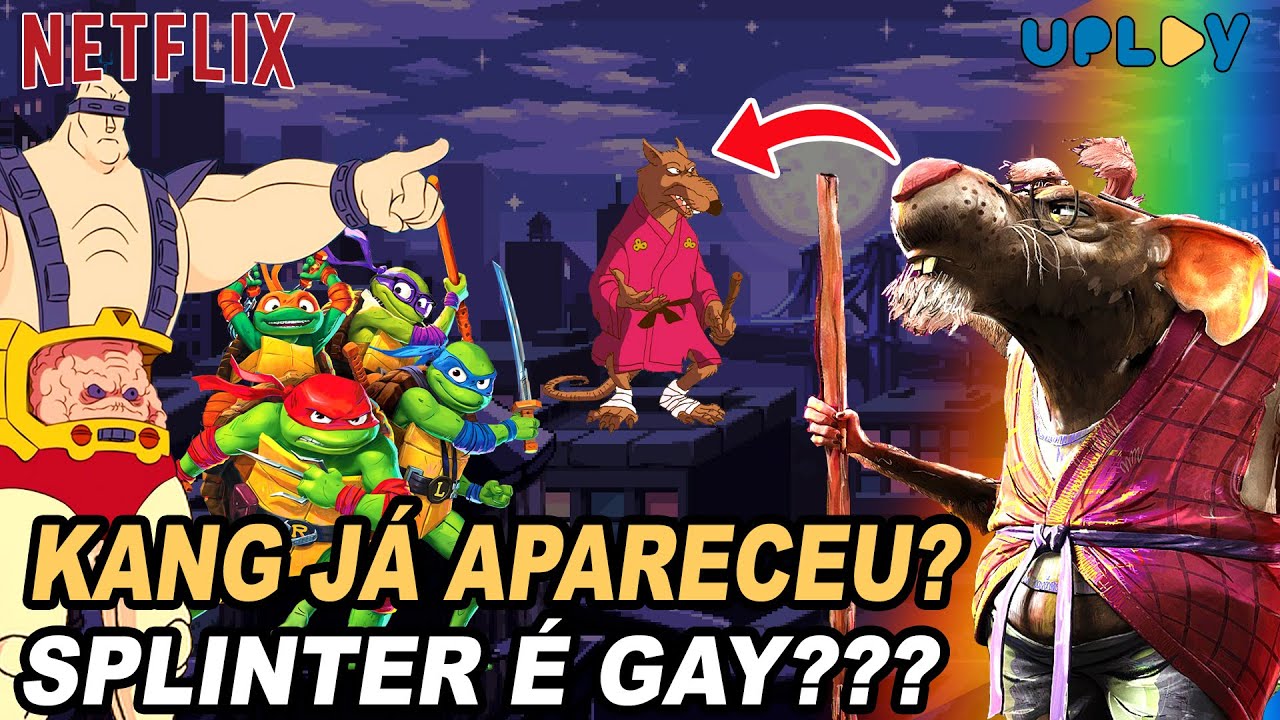 TARTARUGAS NINJA CAOS MUTANTE 2!!! COMPARANDO PERSONAGENS!