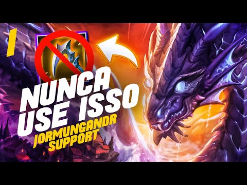 JORMUNGANDR SUP - Nunca use isso 🐲😨🤦‍♂️ - Gameplay Smite Season 8 - Patch 8.4 - Brasil - PT BR