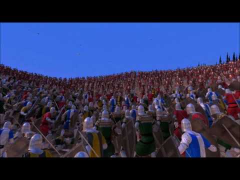 5000 Archers vs 4000 Footman ( Ultimate Epic Battle Simulator)