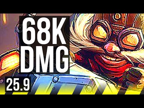 CORKI & Pyke vs JHIN & Alistar (ADC) | 68k DMG, 19/6/17, Dominating | EUW Diamond | 25.9