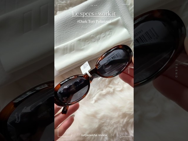 Vídeo relacionado con Le Specs Gafas de sol Work It! para mujer, Marrón, Talla única