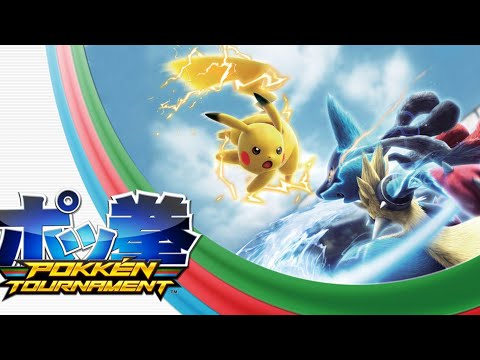 Pokken Tournament Single Battle Lucario vs Blaziken