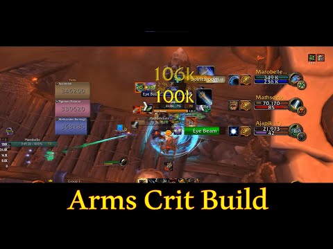 Crit Build Arms Warrior DMG !!