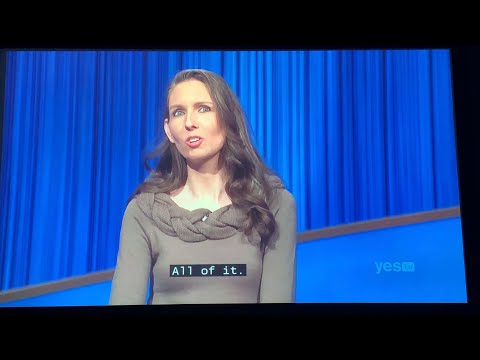Jeopardy, Jackie Kelly Day 4 - BETTING IT ALL on the 1st Daily Double (3/30/22)