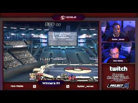 VS Weekly 5/28/14 - Winners R1 - Spider Sense (Ganon) vs Nick Riddle (Link) - Project M