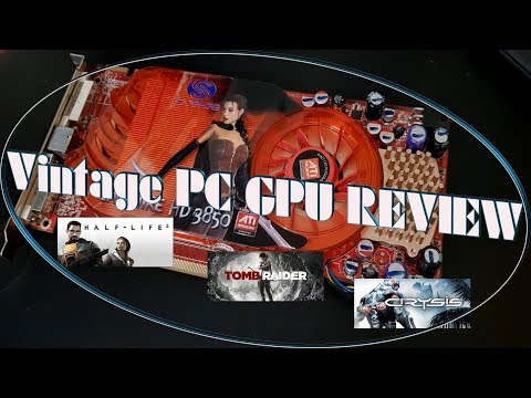 ATI RADEON HD 3850 RETRO REVIEW 2018!