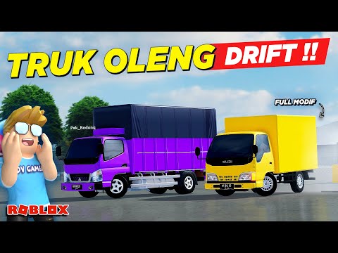 TRUK OLENG FULL MODIFIKASI DIPAKSA DRIFT !! ROLEPLAY CDID UPDATE - Roblox Indonesia