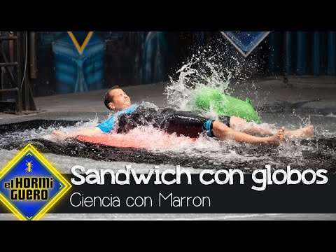 Creamos un sándwich gigante con globos - El Hormiguero