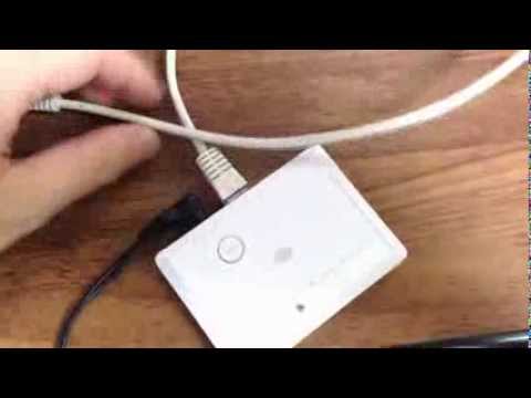 イー・モバイル（現ワイモバイル） Pocket WiFi電波を有線LAN接続化　Pocket WiFi \GL04P\ & PLANEX \MZK-MF300N\