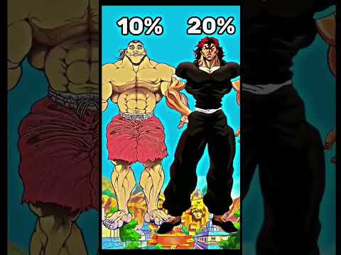 yuichiro hanma vs yujiro #anime #shorts #short