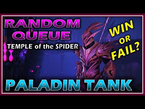 Fully Random Public Queue of Temple of the Spider! Win or Fail? Tank PoV - Neverwinter M24