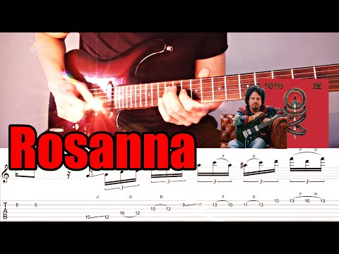 Rosanna guitar solo (tabs + breakdown)