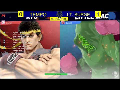 UCI WIFI #19 - KH | Tempo (Little Mac) vs BTH | Lt. Surge (Ryu) [W. Pools]