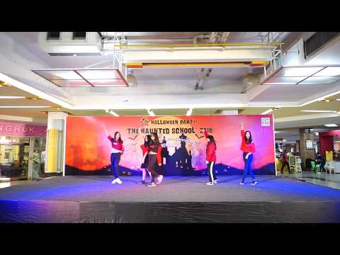 181104 Yokoan's Halloween Party 2018 - Five cool girls cover K-POP