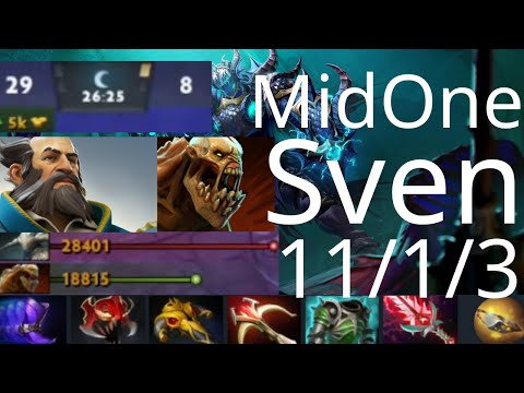 MidOne Sven vs Mars - 4 in 1, 5K back - NAVI vs OG g2 - EPIC League dota2