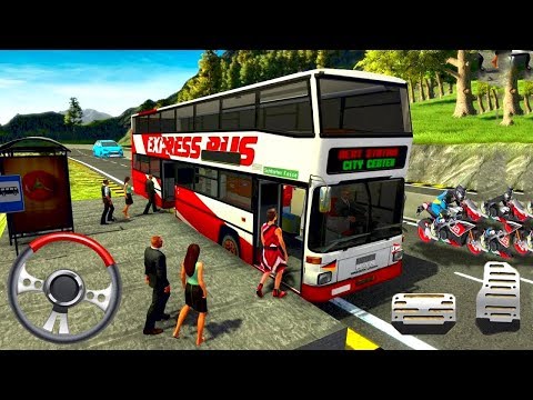 Hill Bus Driving Simulator 2019 : Bus Racing Game / Android Gameplay 1080p
