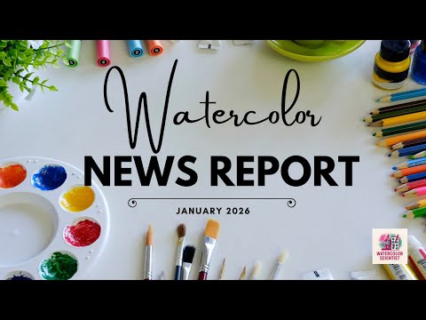 Breaking Watercolor News: New Paints, Pigment Shifts & Major Sales
