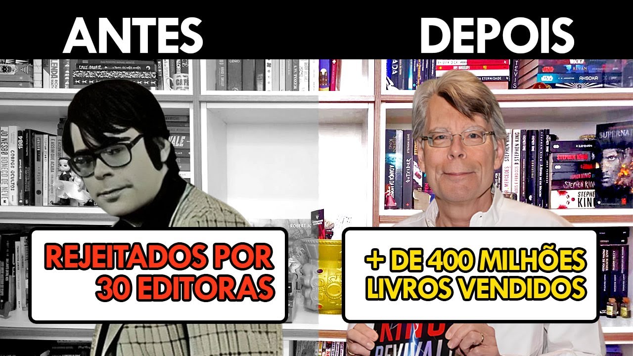 5 escritores HUMILHADOS que viraram AUTORES FAMOSOS