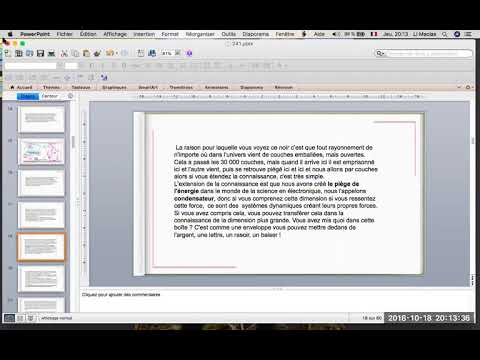 2018 10 18 PM Public Teaching in French - Enseignements publics en français