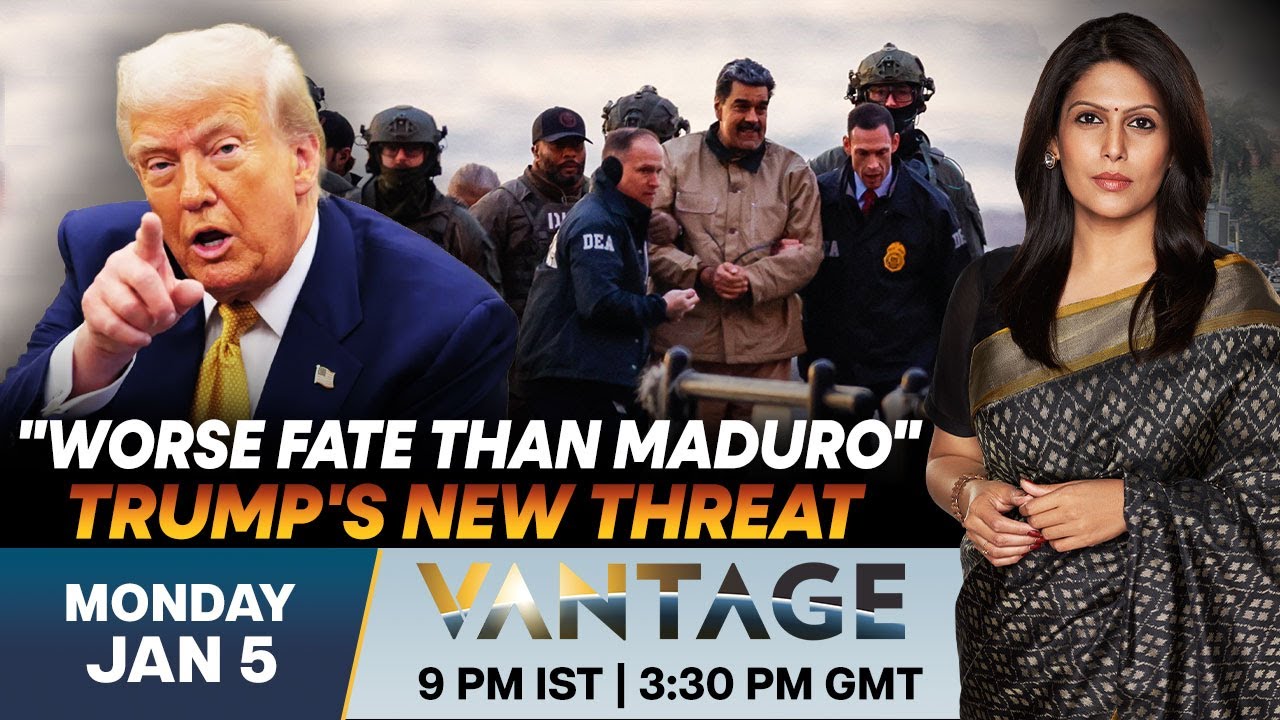LIVE | Trump Claims US "Will Run" Venezuela After Capturing Maduro | Vantage with Palki Sharma |N18G