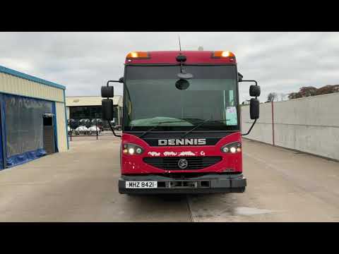Lot 168 Dennis Elite 6x4 26 Ton Refuse Collection Lorry MHZ 8421