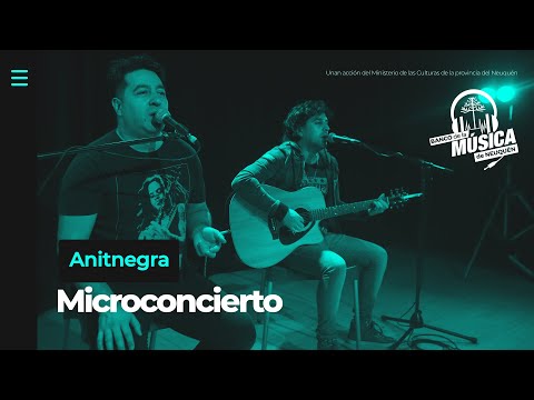 Anitnegra en Microconcierto en el Banco de la Música de Neuquén