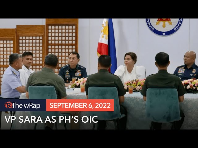 ROTC, peace and order: Philippine OIC Duterte meets security officials