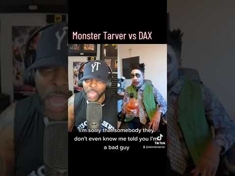 Monster Tarver vs DAX JOKER open verse challenge #christianrap #godovermoney #menacemovement