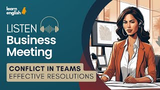 Conflict in Teams: Effective Resolutions – Advanced Business English Conversation Practice