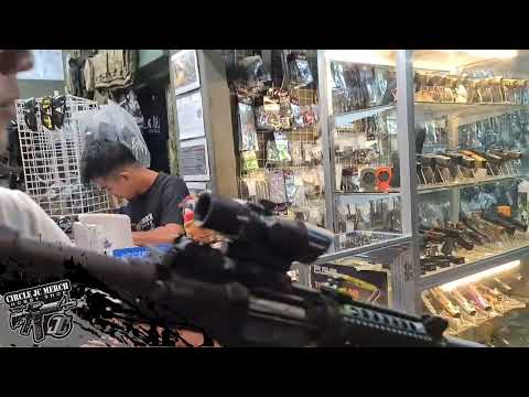 APS ASR103 M4 CQB EBBR WITH BOX MAG, GUARDIAN SRS AND BARSKA HD10B