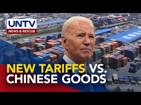 U.S. President Joe Biden raises tariffs on Chinese imports