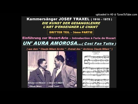 Josef TRAXEL , Die Kunst der Gesangslehre - L'Art d'enseigner le Chant
