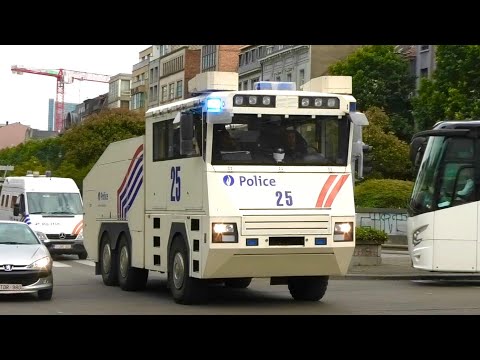 Politie met Spoed onderweg in Brussel naar interventies