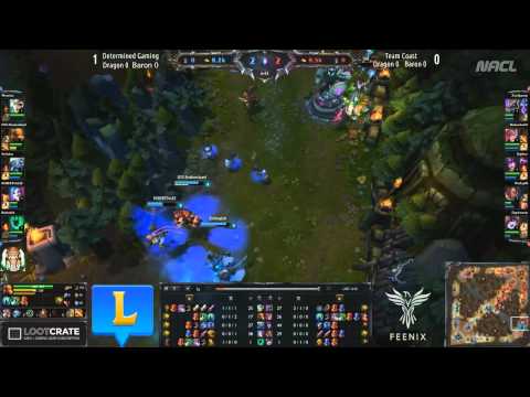 NACL Season 1 Playoffs - Semifinals: Team Coast vs Determined Gaming Game #2