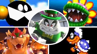 Evolution of First Bosses in Mario Games (1985 - 2018)