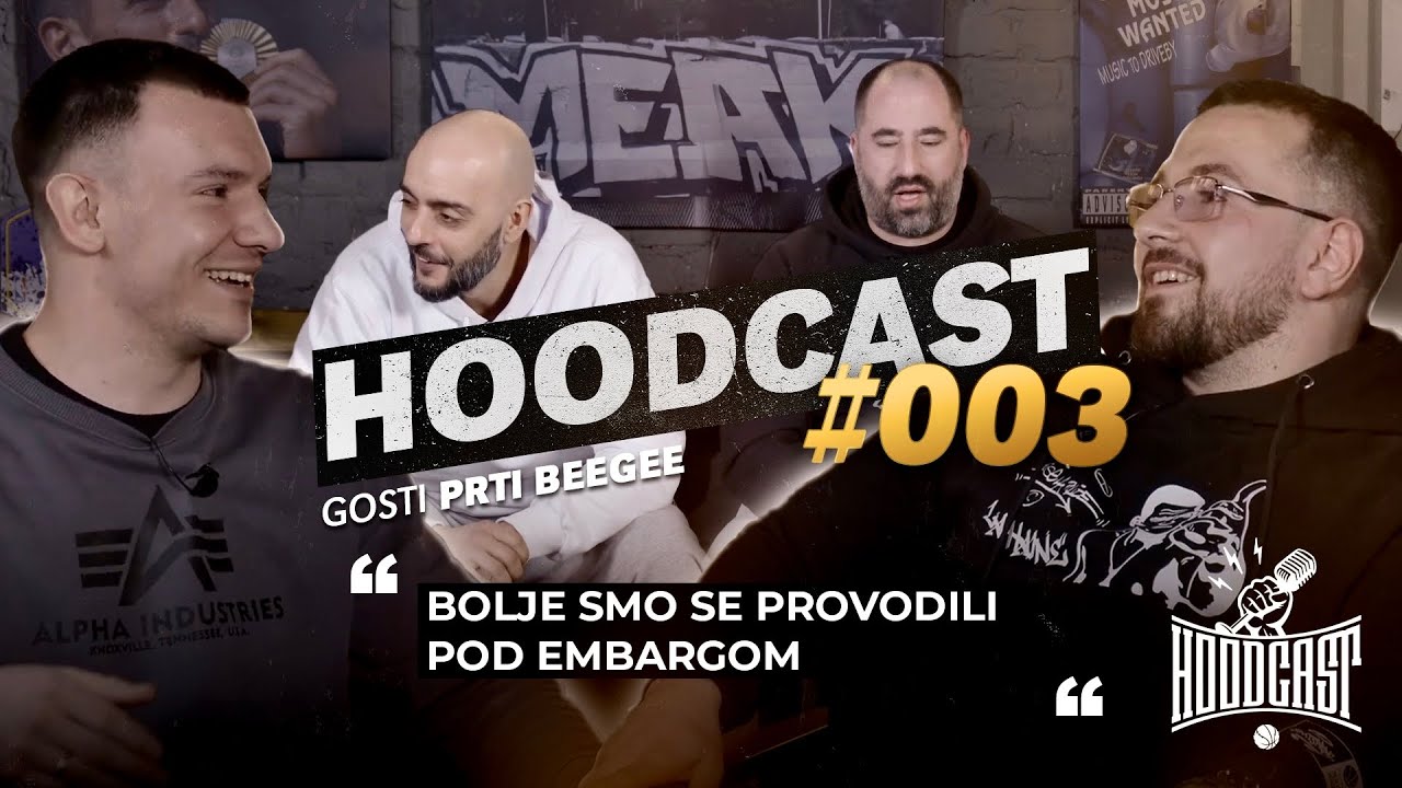 HOODCAST – Prti Bee Gee: Deca iz kraja su nas se plašila jer smo svako veče pravili bakljadu!
