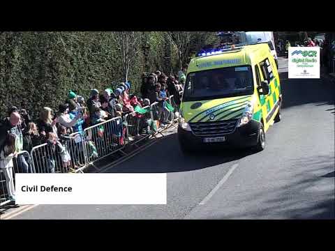 Greystones 2019 St Patrick's Day Parade. 1st ever Live Broadcast. GCR digital Radio