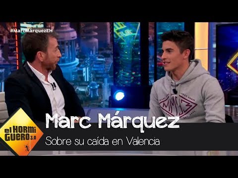 Marc Márquez, sobre su caída en Valencia: "No sabía dónde estaba" - El Hormiguero 3.0