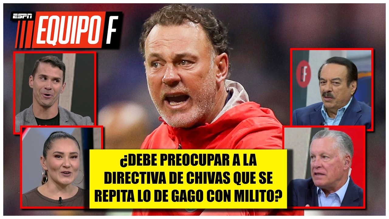 Héctor Huerta advierte a Milito: ¡título o fracaso! ya toca ser campeón con CHIVAS | Equipo F